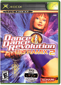 Dance Dance Revolution Ultramix 2 Xbox US box art